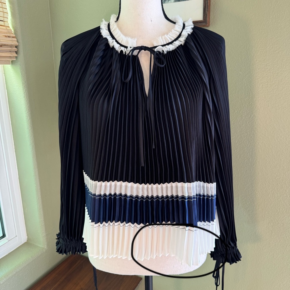 3.1 Phillip Lim Pleated Blouse - Picture 14 of 14